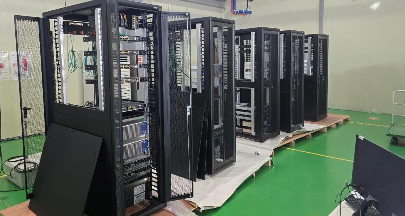 SCADA control and monitoring interface for utility-scale operations